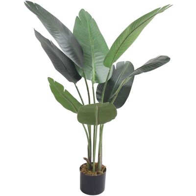 PAPERFLOW Bananenbaum Künstliche Pflanze - Tropische Dekoration - 115cm PAPERFLOW Bananenbaum Künstliche Pflanze - Tropische Dekoration - 115cm