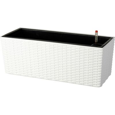 Relaxdays, Blumentopf, Balkonkasten (19 x 50 x 19 cm) Relaxdays, Blumentopf, Balkonkasten (19 x 50 x 19 cm)