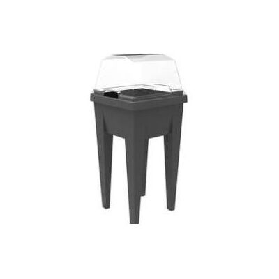 EDA, Gewächshaus, Deckel für Mini-Hochbeet VEG&Table, transparent macht das Hochbeet zum Gewächshaus, aus Kunststof EDA, Gewächshaus, Deckel für Mini-Hochbeet VEG&Table, transparent macht das Hochbeet zum Gewächshaus, aus Kunststof