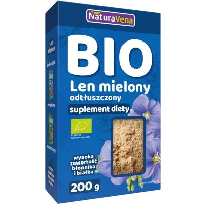 NaturaVena Bio Leinsamen 200g - Gemahlen NaturaVena Bio Leinsamen 200g - Gemahlen