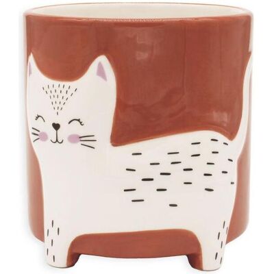 Winkee, Blumentopf, Tierischer Blumentopf Katze (13 x 14 cm) Winkee, Blumentopf, Tierischer Blumentopf Katze (13 x 14 cm)