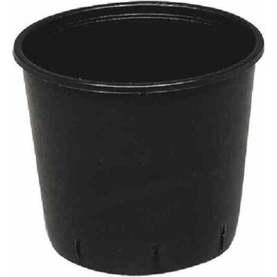 H.G-Deko, Blumentopf, Zubehör Pflanzkübel, ohne Tragegriff, Ø 28x21 cm, 10 l, aus Kunststoff in schwarz (28 x 21 cm) H.G-Deko, Blumentopf, Zubehör Pflanzkübel, ohne Tragegriff, Ø 28x21 cm, 10 l, aus Kunststoff in schwarz (28 x 21 cm)
