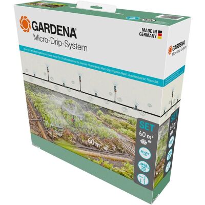 Gardena, Bewässerungssystem, Micro-Drip-Bewässerungsset (Tropfbewässerung Set) Gardena, Bewässerungssystem, Micro-Drip-Bewässerungsset (Tropfbewässerung Set)