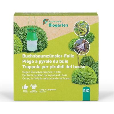 Andermatt Biogarten, Tierfalle, Buchsbaumzünsler - Falle Andermatt Biogarten, Tierfalle, Buchsbaumzünsler - Falle