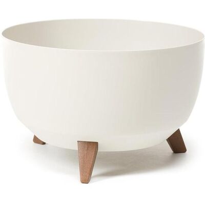Lamela, Blumentopf, Flowerpot Roma 881-74, plastic, Ø 40 cm, cream (40 x 25 cm) Lamela, Blumentopf, Flowerpot Roma 881-74, plastic, Ø 40 cm, cream (40 x 25 cm)