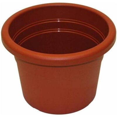 Magni, Blumentopf, Blumentopf rund Ø 25 cm Kunststoff terrakotta Magni, Blumentopf, Blumentopf rund Ø 25 cm Kunststoff terrakotta