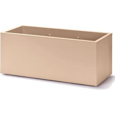 Euro3plast, Blumentopf, Pflanzkübel Kebe 100 x 40 cm dune Greener, mit Rollen und Bewässerung (100 x 40 x 40 cm) Euro3plast, Blumentopf, Pflanzkübel Kebe 100 x 40 cm dune Greener, mit Rollen und Bewässerung (100 x 40 x 40 cm)