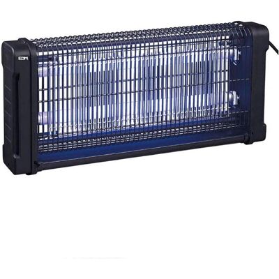 EDM, Tierfalle, Professional electric insect killer, black, 2 x 10 w - 80 m² - 43.7 x 10 x 26.5 cm 340° EDM, Tierfalle, Professional electric insect killer, black, 2 x 10 w - 80 m² - 43.7 x 10 x 26.5 cm 340°