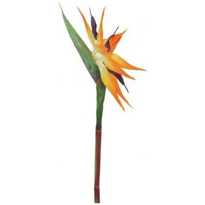 Europalms Paradiesvogel-Blume Kunstpflanze - 95cm - Orange Europalms Paradiesvogel-Blume Kunstpflanze - 95cm - Orange