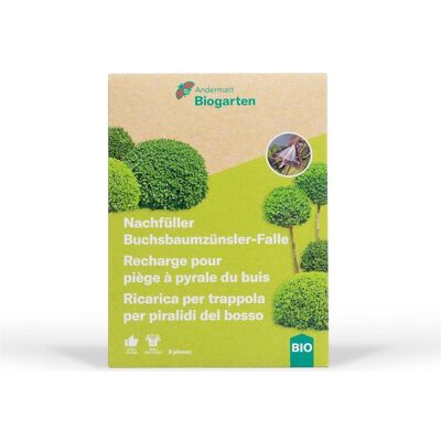 Andermatt Biogarten, Tierfalle, Buchsbaumzünsler - Lockstoff Nachfüller Andermatt Biogarten, Tierfalle, Buchsbaumzünsler - Lockstoff Nachfüller