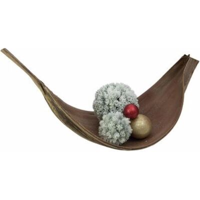Europalms Weiße Beflockte Pinienkugel - 20cm Dekosphäre für draußen Europalms Weiße Beflockte Pinienkugel - 20cm Dekosphäre für draußen