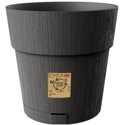 Kerbl, Blumentopf, Stefanplast Vase Ethica Rund Wasserreserve Grafi (20 x 19 cm) Kerbl, Blumentopf, Stefanplast Vase Ethica Rund Wasserreserve Grafi (20 x 19 cm)