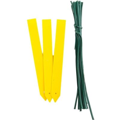Siena Garden, Pflanzen Zubehör, Bindeetiketten 25Stück (12.50 cm, 1.40 cm) Siena Garden, Pflanzen Zubehör, Bindeetiketten 25Stück (12.50 cm, 1.40 cm)