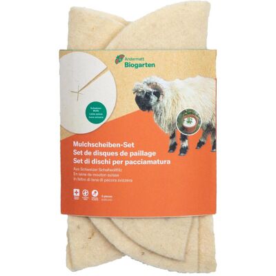 Andermatt Biogarten, Pflanzen Winterschutz + Gartenvlies, Mulchscheiben-Set 25cm weiss (3-teilig) Andermatt Biogarten, Pflanzen Winterschutz + Gartenvlies, Mulchscheiben-Set 25cm weiss (3-teilig)