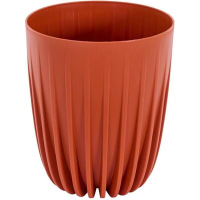 Siena Garden, Blumentopf, Pflanzgefäss Palma 19 cm brick Kunststoff 19 x 19 x 22,6 cm (19 x 22.60 cm) Siena Garden, Blumentopf, Pflanzgefäss Palma 19 cm brick Kunststoff 19 x 19 x 22,6 cm (19 x 22.60 cm)