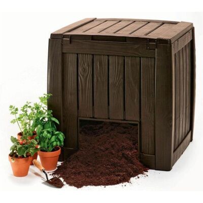 Keter, Komposter + Gartensack, KOMPOSTOWNIK 340L BRĄZ (340 l) Keter, Komposter + Gartensack, KOMPOSTOWNIK 340L BRĄZ (340 l)