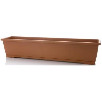 Plasticotto, Blumentopf, Plastic Long Flower Pot Versilia With A (80 x 18 x 15 cm) Plasticotto, Blumentopf, Plastic Long Flower Pot Versilia With A (80 x 18 x 15 cm)