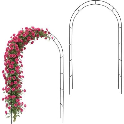 Relaxdays, Pflanzen Zubehör, Rosenbogen (38 cm, 140 cm) Relaxdays, Pflanzen Zubehör, Rosenbogen (38 cm, 140 cm)
