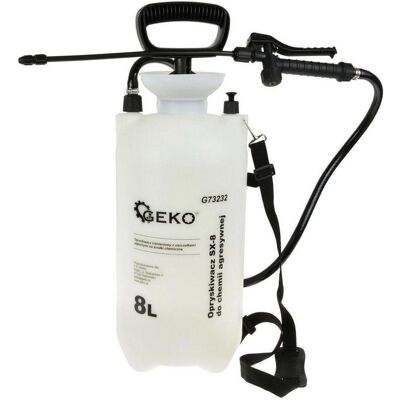 GEKO, Sprühflasche, Druck-Gartensprüher für aggressive Chemikalien 8L (8 l) GEKO, Sprühflasche, Druck-Gartensprüher für aggressive Chemikalien 8L (8 l)