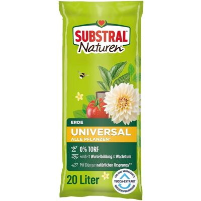 Substral Naturen, Blumenerde, SUBSTRAL Naturen Universalerde 20,0 l (20 l, Erde ohne Torf) Substral Naturen, Blumenerde, SUBSTRAL Naturen Universalerde 20,0 l (20 l, Erde ohne Torf)