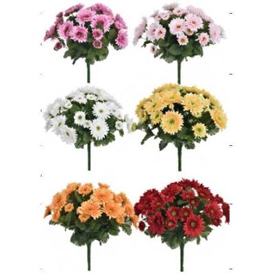 Atmosphera, Kunstpflanzen, Bouquet of artificial flowers, chrysanthemum, 40 cm (40 cm) Atmosphera, Kunstpflanzen, Bouquet of artificial flowers, chrysanthemum, 40 cm (40 cm)