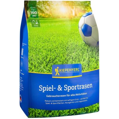 Kiepenkerl, Samen, Spiel- und Sportrasen, 4 kg (Rasensamen) Kiepenkerl, Samen, Spiel- und Sportrasen, 4 kg (Rasensamen)