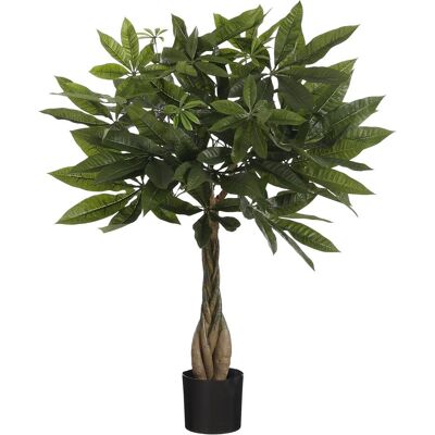 Mica Decorations, Kunstpflanzen, Pachira Kunstpflanze - H60 x Ø60 cm - Grün (60 cm) Mica Decorations, Kunstpflanzen, Pachira Kunstpflanze - H60 x Ø60 cm - Grün (60 cm)