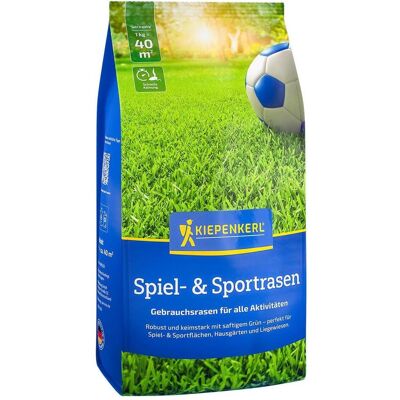 Kiepenkerl, Samen, Spiel- und Sportrasen, 1 kg (Rasensamen) Kiepenkerl, Samen, Spiel- und Sportrasen, 1 kg (Rasensamen)