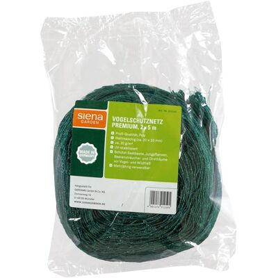 Siena Garden, Pflanzen Winterschutz + Gartenvlies, Vogelschutznetz 5x2m, Profi Siena Garden, Pflanzen Winterschutz + Gartenvlies, Vogelschutznetz 5x2m, Profi