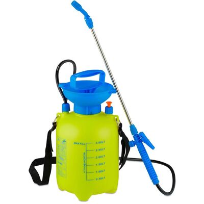 Relaxdays, Sprühflasche, Drucksprüher mit Lanze (3 l) Relaxdays, Sprühflasche, Drucksprüher mit Lanze (3 l)
