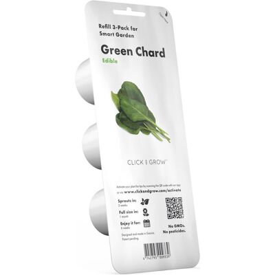 Click and Grow, Samen, Grüner Mangold (Gemüsesamen) Click and Grow, Samen, Grüner Mangold (Gemüsesamen)