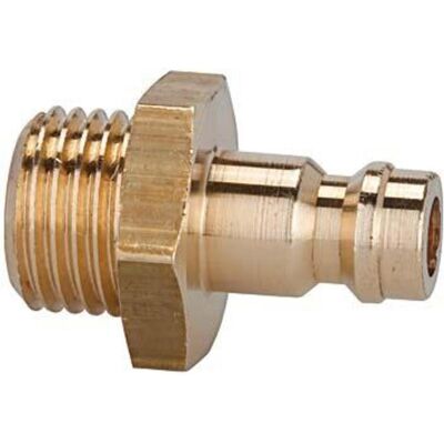 Magni, Schlauchanschluss + Schlauchverbinder, Riegler 107149 Nippel für Kupplungen I.D. 5, Messing blank, G 1/4 ET, AF 17 (Kupplung) Magni, Schlauchanschluss + Schlauchverbinder, Riegler 107149 Nippel für Kupplungen I.D. 5, Messing blank, G 1/4 ET, AF 17 (Kupplung)