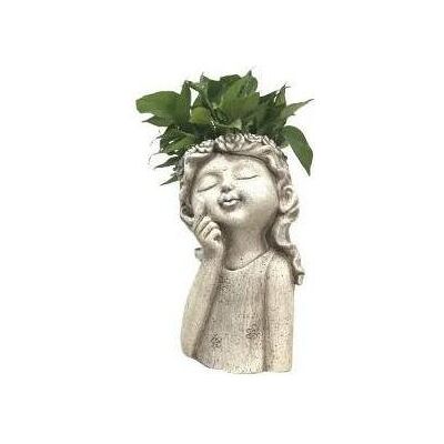 Mondex, Blumentopf, Decorative pot "Girl", 22.5 cm x 26 cm x 41 cm (22.50 x 26 x 41 cm) Mondex, Blumentopf, Decorative pot "Girl", 22.5 cm x 26 cm x 41 cm (22.50 x 26 x 41 cm)