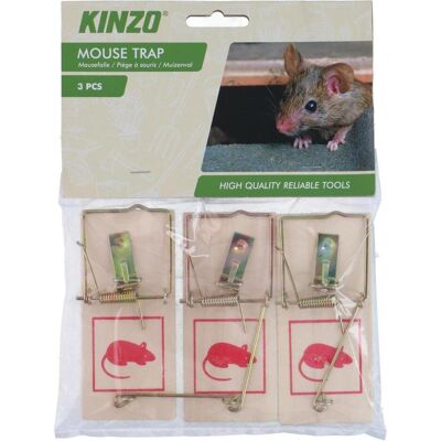 Kinzo, Tierfalle, Mausefalle 10x5x2cm Kinzo, Tierfalle, Mausefalle 10x5x2cm
