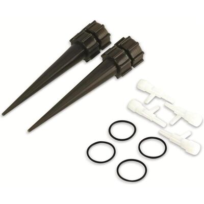 ProGarden, Bewässerungssystem, Tropfbewässerungssystem für PET-Flaschen, 4-tlg., schwarz-weiss ProGarden, Bewässerungssystem, Tropfbewässerungssystem für PET-Flaschen, 4-tlg., schwarz-weiss
