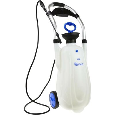 GEKO, Sprühflasche, Drucksprüher auf Rädern, 16L (16 l) GEKO, Sprühflasche, Drucksprüher auf Rädern, 16L (16 l)