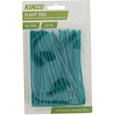 Kinzo, Pflanzen Zubehör, Pflanzenbinder 100 Stk. 13cm PL (13 cm, 0.20 cm) Kinzo, Pflanzen Zubehör, Pflanzenbinder 100 Stk. 13cm PL (13 cm, 0.20 cm)