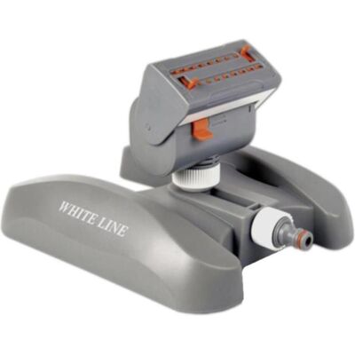 Bradas, Rasensprenger, Turbo-Kreisregner WHITE LINE grau/weiss/orange Rasensprenger für kleine & (Kreisregner) Bradas, Rasensprenger, Turbo-Kreisregner WHITE LINE grau/weiss/orange Rasensprenger für kleine & (Kreisregner)