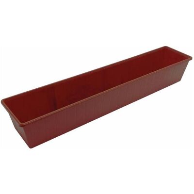 Magni, Blumentopf, Blumenkasten 80 cm Kunststoff terrakotta Magni, Blumentopf, Blumenkasten 80 cm Kunststoff terrakotta