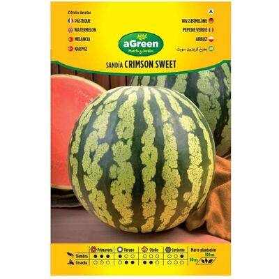 Agreen, Samen, Envelope with crimson sweet watermelon seeds (Früchtesamen) Agreen, Samen, Envelope with crimson sweet watermelon seeds (Früchtesamen)