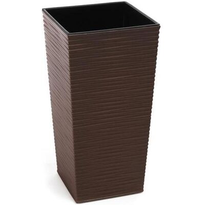 Lamela, Blumentopf, Flowerpot 590-83, plastic, Ø 30 cm, brown Lamela, Blumentopf, Flowerpot 590-83, plastic, Ø 30 cm, brown