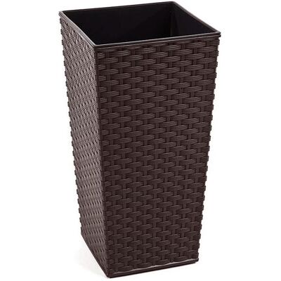 Lamela, Blumentopf, Blumentopf 574-83, Kunststoff, Ø 30 cm, braun (30 x 30 x 57 cm) Lamela, Blumentopf, Blumentopf 574-83, Kunststoff, Ø 30 cm, braun (30 x 30 x 57 cm)