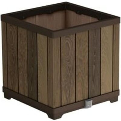 Keter, Blumentopf, Donica ogrodowa w kolorze walnut 261031 Keter, Blumentopf, Donica ogrodowa w kolorze walnut 261031