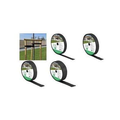 Bradas, Pflanzen Zubehör, Baum-Bindeband, PP, 25 mm x 25 m, schwarz aus Polypropylen, UV-beständig, zur Stabilisierung von (2.50 cm) Bradas, Pflanzen Zubehör, Baum-Bindeband, PP, 25 mm x 25 m, schwarz aus Polypropylen, UV-beständig, zur Stabilisierung von (2.50 cm)