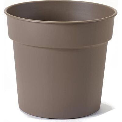Euro3plast, Blumentopf, Pflanzkübel Tellus Ø 35 cm taupe Greener (35 x 31 cm) Euro3plast, Blumentopf, Pflanzkübel Tellus Ø 35 cm taupe Greener (35 x 31 cm)