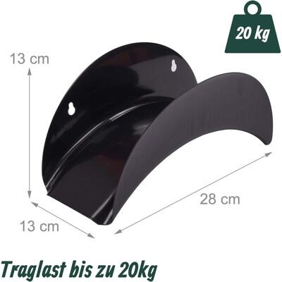 Relaxdays, Gartenschlauch Aufbewahrung, 3x Schlauchhalter (38 m) Relaxdays, Gartenschlauch Aufbewahrung, 3x Schlauchhalter (38 m)