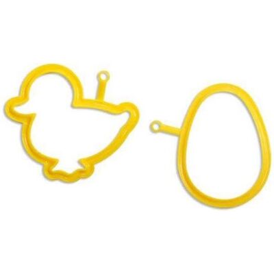 Silikomart Eggset 2B Duck And Egg -Set 2 Silicone Mould, Backform, Braun Silikomart Eggset 2B Duck And Egg -Set 2 Silicone Mould, Backform, Braun