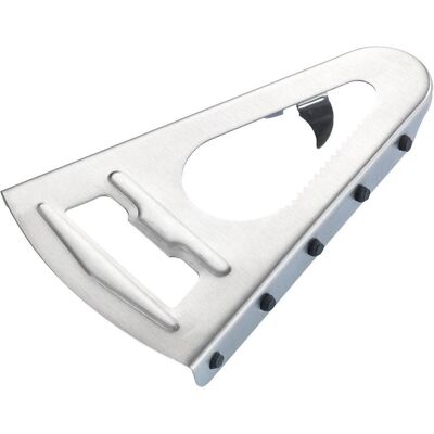 Wenko Multi-Öffner 6in1 aus edelstahl, Dosenöffner, Schwarz, Silber Wenko Multi-Öffner 6in1 aus edelstahl, Dosenöffner, Schwarz, Silber