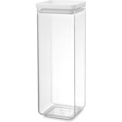Brabantia Vorratsdose eckig 2.5L, Vorratsbehälter, Grau Brabantia Vorratsdose eckig 2.5L, Vorratsbehälter, Grau