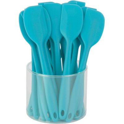 Metaltex Silikon Teigschaber 21cm aquamarine 242522009, Backutensilien, Blau Metaltex Silikon Teigschaber 21cm aquamarine 242522009, Backutensilien, Blau